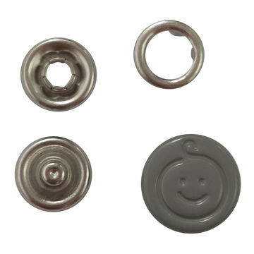 15mm pearly prong snap button size from 7.2mm-20mm/European