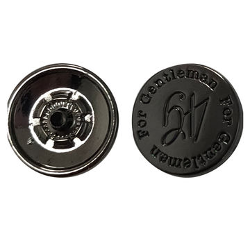 15mm metal snap button nickel free/European environment-frie